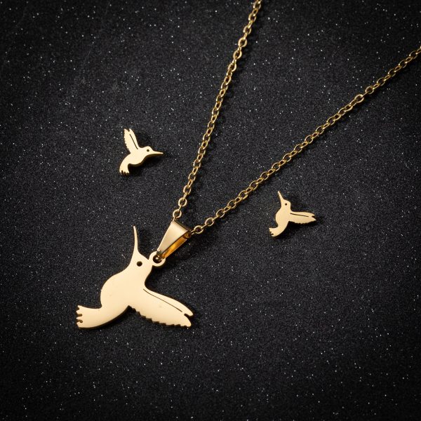 O1CN013ATiy628Fcu2Vf8cM_3880777903-0-cib.jpg Cute Little Animal Stainless Steel Jewelry Set
