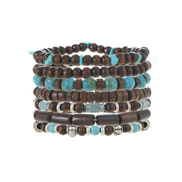 Stone Beaded Retro Fashion Bracelet