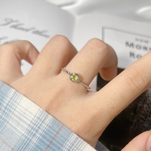 12 Natural Sapphire Ruby Tansan Opal Colored Gems Ring