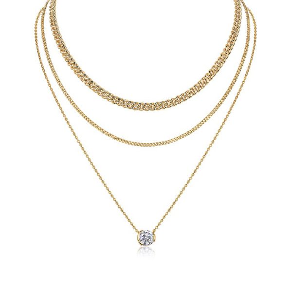 O1CN0159TTbi2AkQzXxrbFt_1110428241-0-cib.jpg 925 Silver European And American Twin Clavicle Chain Necklace