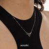 Retro Black Rose Necklace For Women