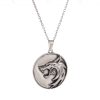 Hip Hop Friend Pendant Necklace Men's Hunter Wolf Head Totem