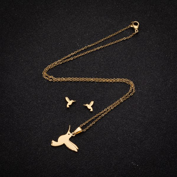 O1CN0162x2yt28Fctvn2pAu_3880777903-0-cib.jpg Cute Little Animal Stainless Steel Jewelry Set