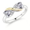 Mother And Daughter Unlimited Care And Love Ring