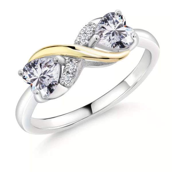 Mother And Daughter Unlimited Care And Love Ring
