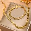 Simple Retro Minority Fashion Necklace Bracelet