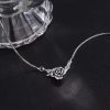 Retro Black Rose Necklace For Women