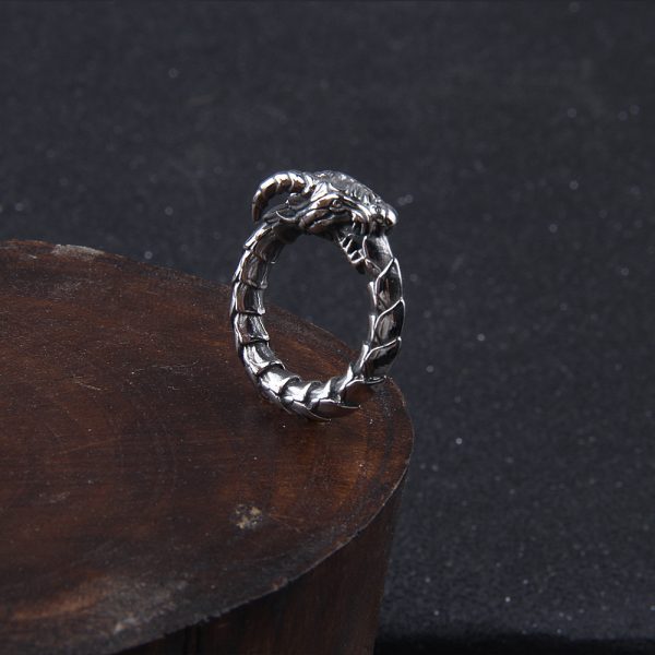 Hot Sale Ring Norwegian Myth Dragon Ethnic Style Charm