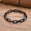 Stainless Steel Creative Bracelet Simple Square Chain