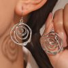 Spiral Donut Bracelet Earrings Necklace Personalized Minority Elegant High Sense Necklace Female