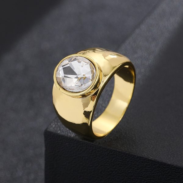 European And American Ladies Ring Retro Simple And Exaggerated Personality