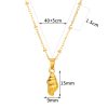 Starfish Beach Stainless Steel Shell Necklace