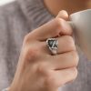 Retro Personality Fashion Trend Open Ring