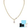 925 Sterling Silver Women's Non-fading Cross-border Necklace Simple High-end Sense