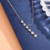 Fashion Temperament Multiple XINGX Creative Diamond Pentagram Clavicle Chain
