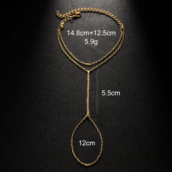 Women's Bohemian European And American Rhinestone Bracelet