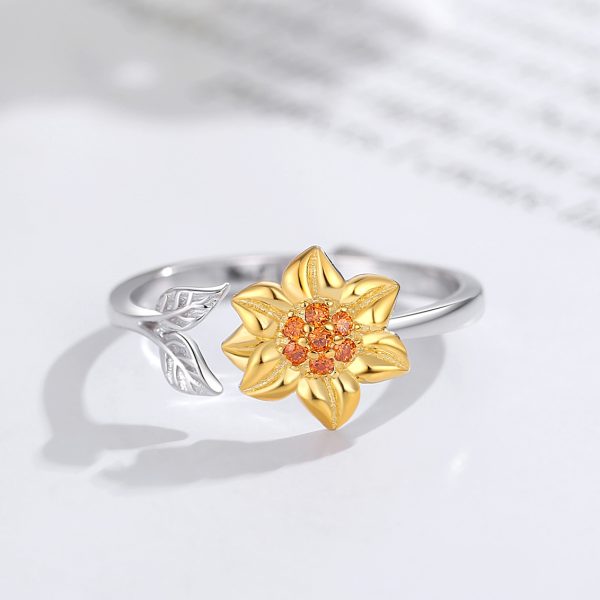 Ladies Fashion Personality Sunflower Ornament