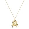 Fashion New Copper Small The Gold Bug Pendant Necklace