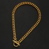 Ins Niche Hip Hop Design Stainless Steel Thick Chain