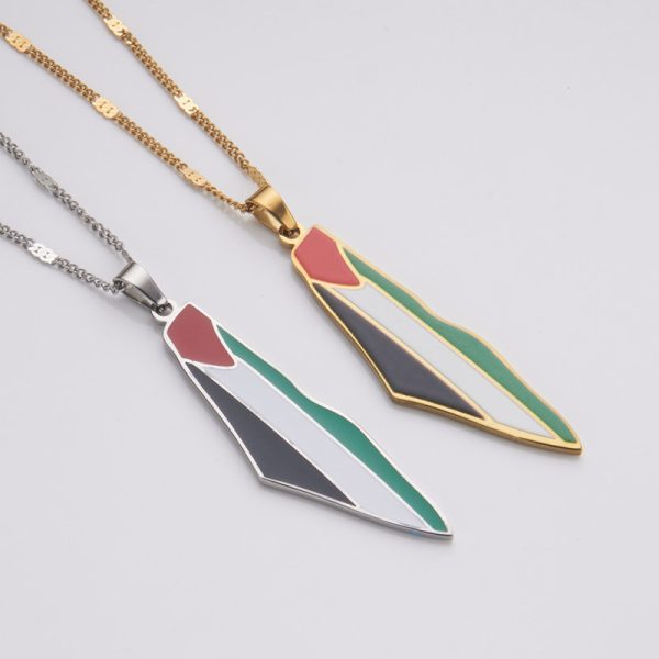 O1CN01Hf17gJ1SfXfC60keW_2580972274-0-cib.jpg Map Stainless Steel Fashion Personalized Necklace