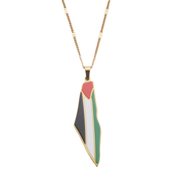 O1CN01Hxannw1SfXf47Ovp2_2580972274-0-cib.jpg Map Stainless Steel Fashion Personalized Necklace