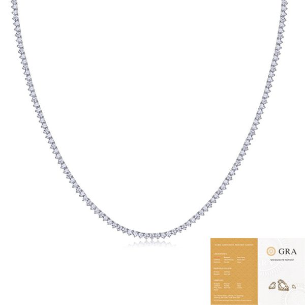 New Personality Affordable Luxury Style 925 Silver Necklace Women