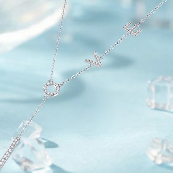 Simple Ox Head Pendant Clavicle Chain Necklace