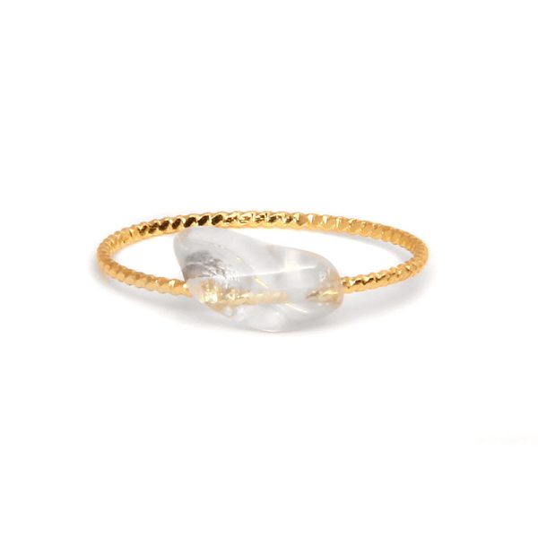 Colored Agate Niche Design Ring