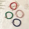 Butterfly Natural Stone Bracelet Ornament