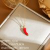 O1CN01KDKiBc1GiUnv95EOm_2217036640656-0-cib.jpg Red Delicate Indie Cherry Strawberry Pepper Necklace