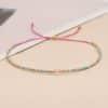 Semi-precious Stone Lucky Stone Bead Women's Colorful Beaded Bracelet