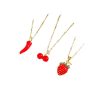 O1CN01LzYCrq1GiUnx2nIPM_2217036640656-0-cib.jpg Red Delicate Indie Cherry Strawberry Pepper Necklace