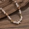 Coconut Shell Natural Stone Beaded Hip Hop Versatile Clavicle Chain