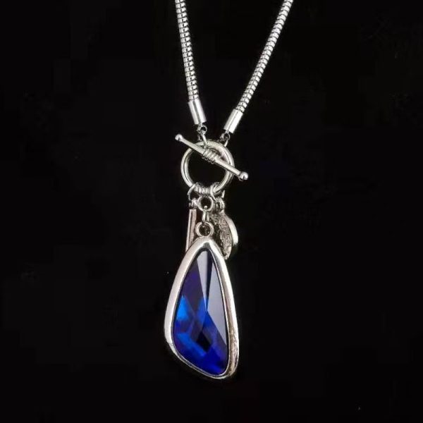 Long Sweater Chain Necklace High-grade Pendant Women's Simple