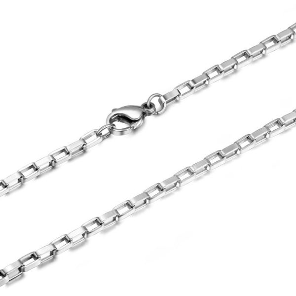 Titanium Steel Necklace Couple Single Chain Pendant Personality Men And Women