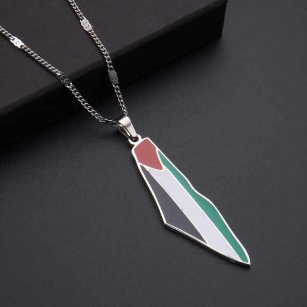 O1CN01PS1IB01lxq542HEEF_2487224886-0-cib.jpg Map Stainless Steel Fashion Personalized Necklace