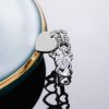 Exquisite Refined Grace Design Love Heart-shaped Diamond Shiny Open Ring