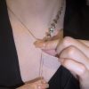 High-grade Light Luxury Crystal Diamond Pull Clavicle Chain Neck Chain