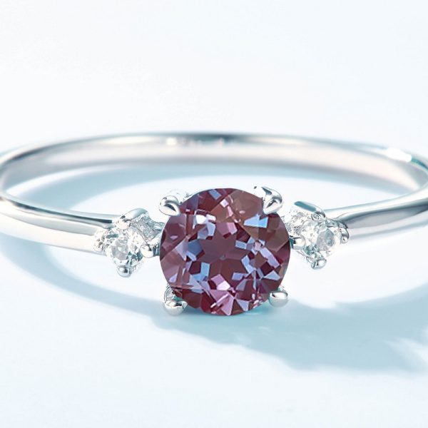 Popular Alexander Color-changing Stone Ring For Women