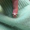 Starfish Simple Ins Niche Design Ring