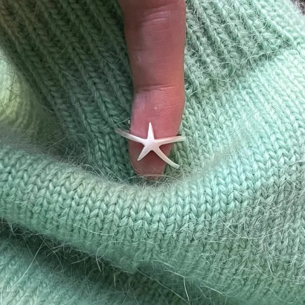 Starfish Simple Ins Niche Design Ring