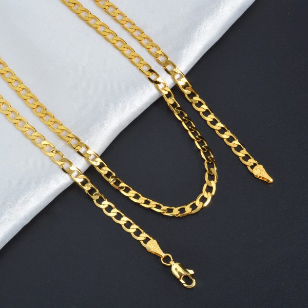 Hip Hop Japanese Buckle Pressure Nozzle Ring Buckle Chain Men's Necklace Ornament