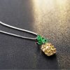 O1CN01U7dHiZ1yjGHhJcl1m_2212473986614-0-cib.jpg Korean Fashion Fruit Pineapple Diamond Elegant Necklace