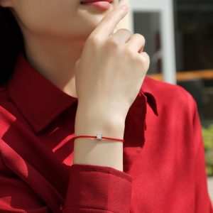 New Fashion Moissanite Rope Temperament Entry Lux Bracelet