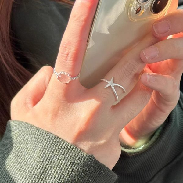 Starfish Simple Ins Niche Design Ring
