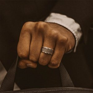 Fashion Simple Retro Minority Design Versatile High Sense Ring