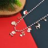 O1CN01YolEJH1GeNJyccccL_2214925210647-0-cib.jpg Cute Cartoon Stringed Pearls Clavicle Chain Female