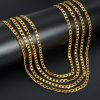 Hip Hop Japanese Buckle Pressure Nozzle Ring Buckle Chain Men's Necklace Ornament