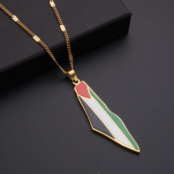 O1CN01Zh1elk1lxq556FSxh_2487224886-0-cib.jpg Map Stainless Steel Fashion Personalized Necklace