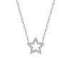Hollow Necklace Make A Wish Star Clavicle Chain Does Not Fade